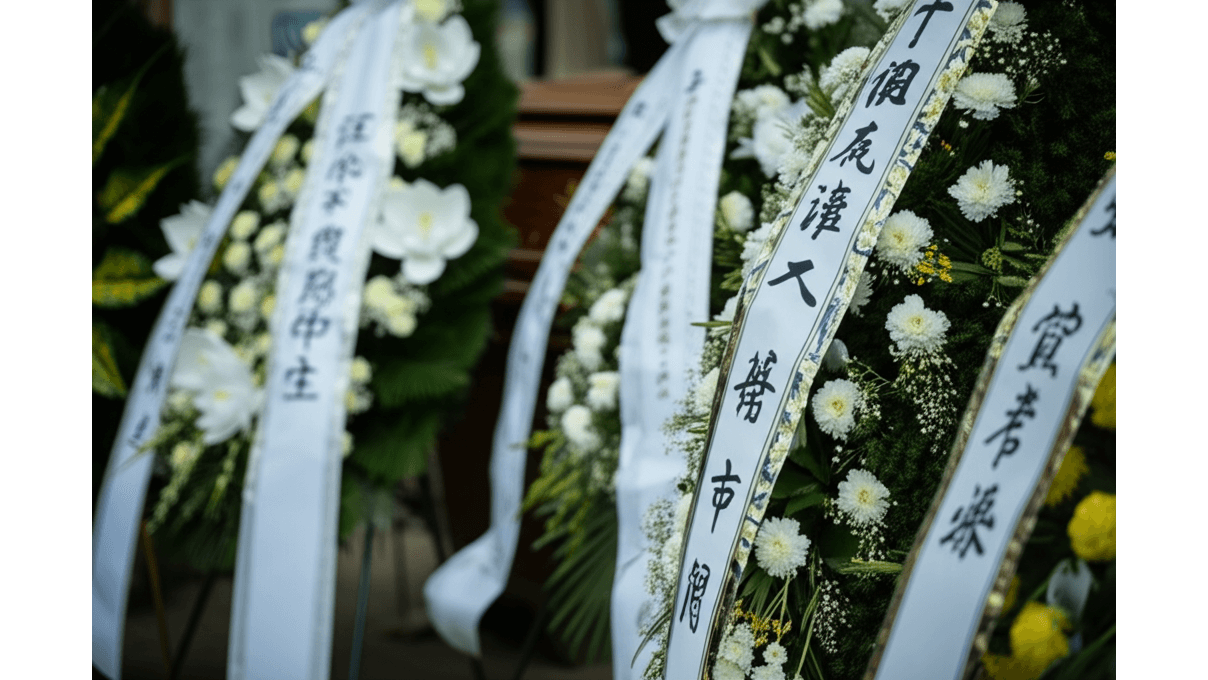 喪禮花牌完整指南:6大疑問解答、10種敬輓詞範例與3種尺寸規格 - 花禮誌