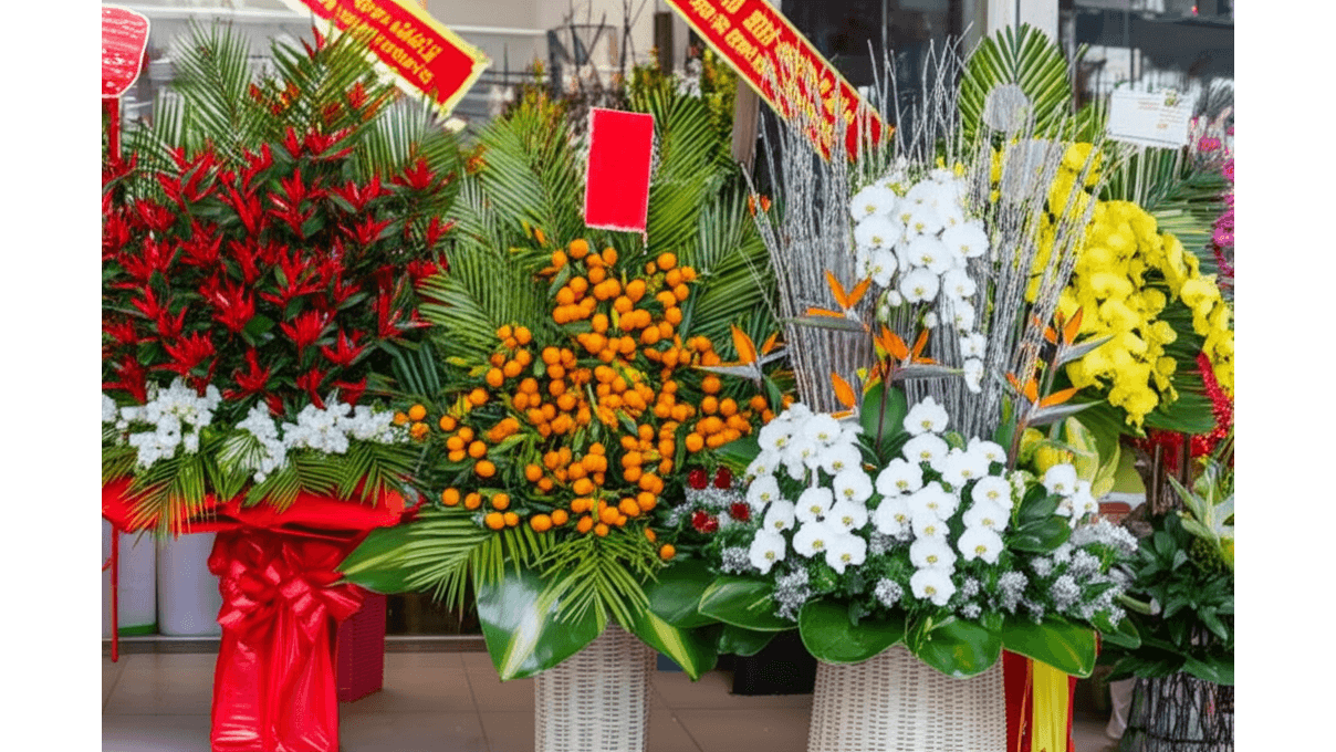新店開幕花籃挑選_3種店型_6款花籃設計與預算參考