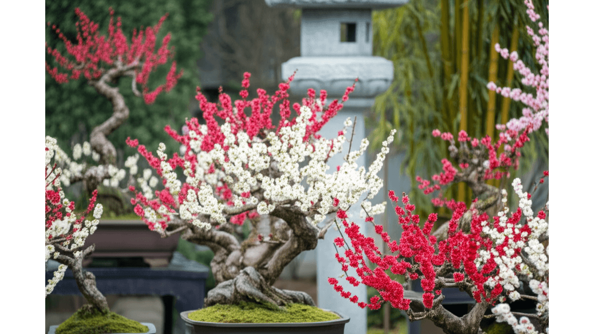 梅花盆栽賞花指南_3種花色_2種花型_教你欣賞獨特之美