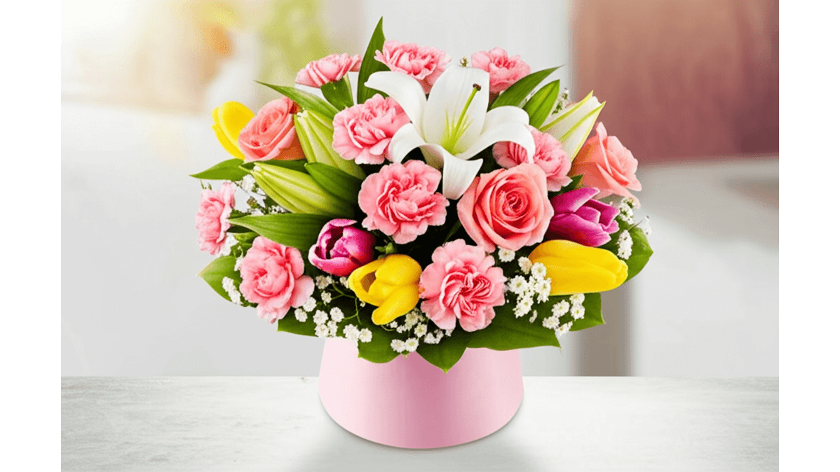 母親節花束多元選擇_玫瑰_百合等花材的寓意與價格參考_800-2000元預算