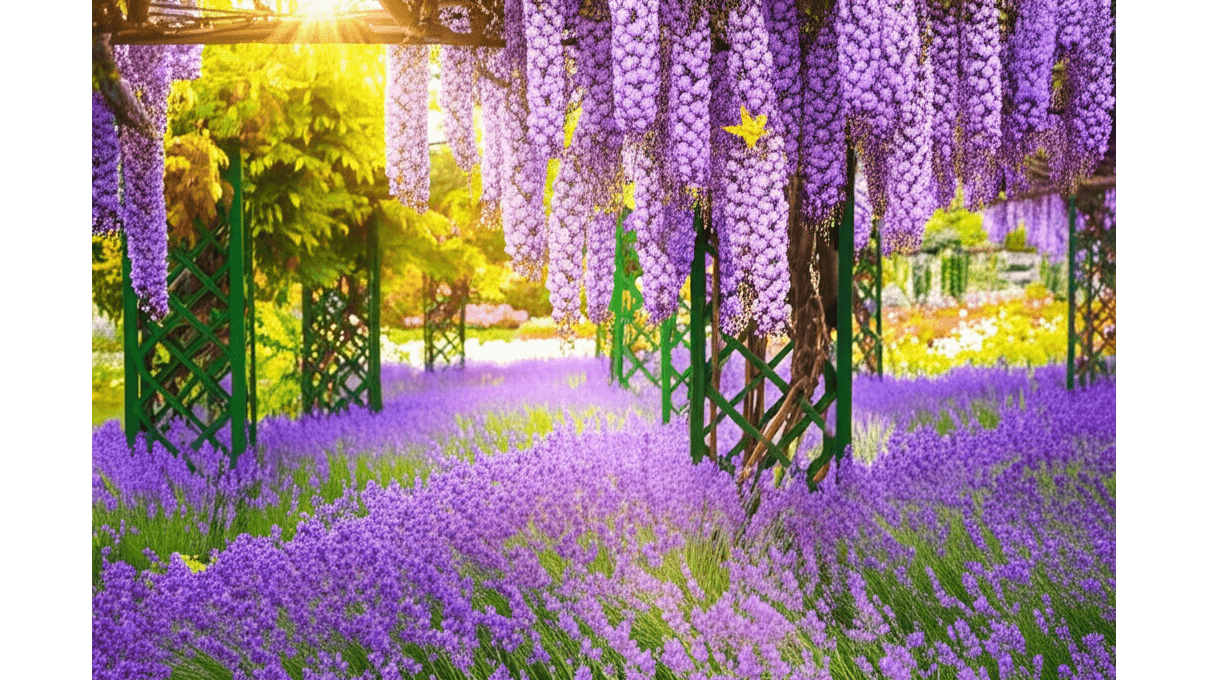 紫色花卉園藝應用_打造夢幻花園的3大技巧與2種風格