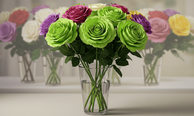 綠玫瑰花語完全指南：5種玫瑰花色解讀與4種送禮場合的36種搭配方案